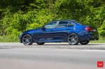 BMW M3 Sedan on Vossen Wheels (VFS5) 2017 года